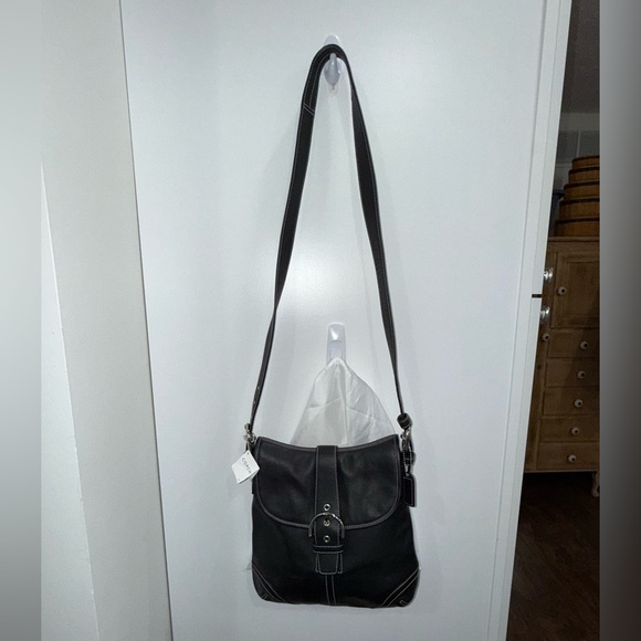 NWT! Vintage Coach Soho Flap Crossbody Bag Convertible Shoulder Bag Gift Idea - Picture 3 of 14